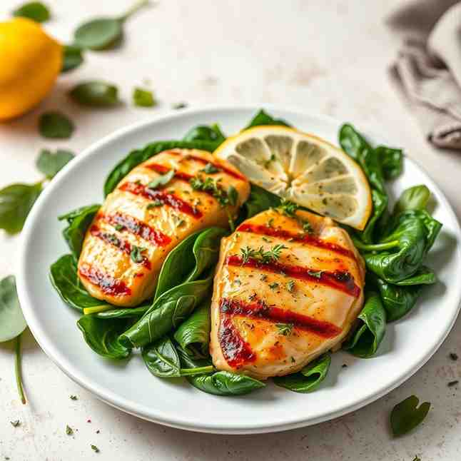 Healthy Chicken & Spinach Recipe - One-Pan 30-Min Dinner